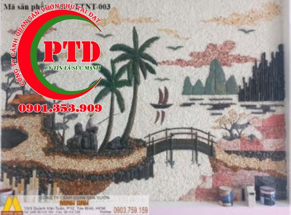 Những mẫu tranh đá ốp tường tiểu cảnh đẹp và độc đáo nhất