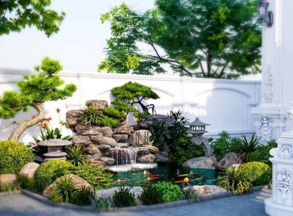 Đơn vị thiết kế hồ cá koi chuyên nghiệp Nhà Bè chất lượng