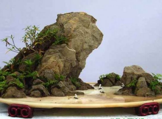 Sở hữu ngay mẫu hòn non bộ để bàn Tân Phú cao cấp ấn tượng