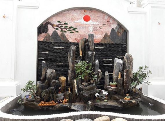 Chiêm ngưỡng mẫu hòn non bộ tiểu cảnh noel đẹp độc đáo ấn tượng