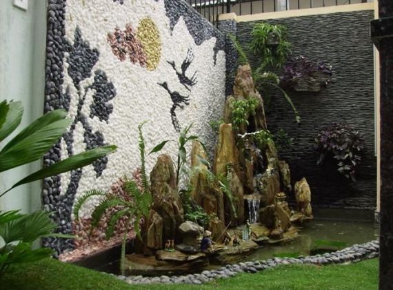 Hòn non bộ phong thủy trang trí tết rước lộc vào nhà