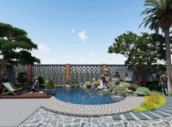 Nơi thi công hồ cá koi đẹp nhất uy tín, chuyên nghiệp tại TPHCM