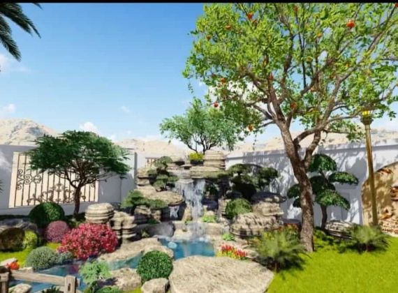 Những lưu ý khi xây hồ cá koi ngoài trời