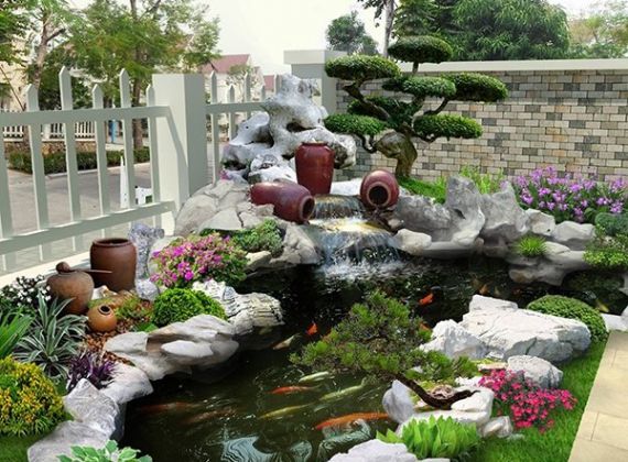 Thiết kế, thi công tiểu cảnh sân vườn có đắt không?