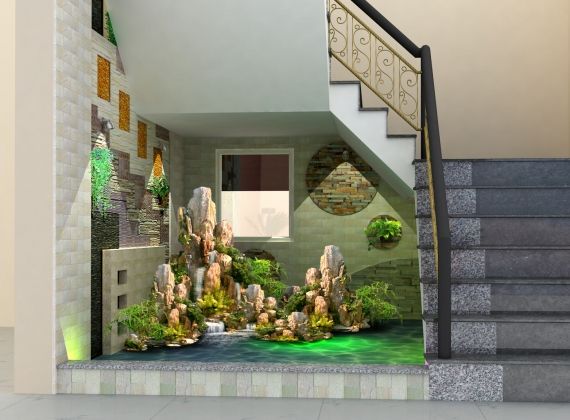 Top địa chỉ làm hòn non bộ trang trí phòng khách đẹp, rẻ, chất lượng tại TPHCM