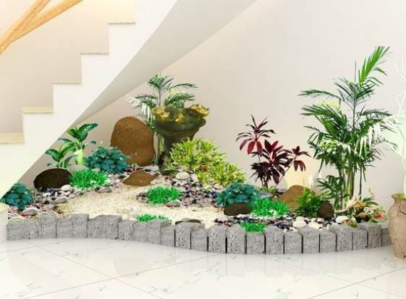 Đâu là địa chỉ thiết kế tiểu cảnh chân cầu thang đẹp và đẳng cấp?