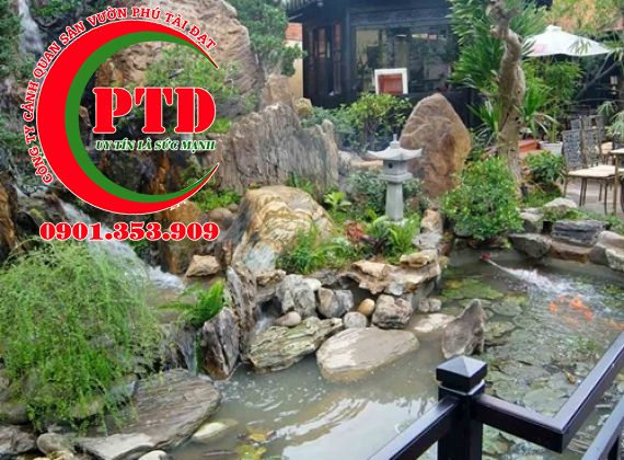 Mẫu hòn non bộ đẹp cho sân vườn biệt thự: Mẫu đẹp, Thiết kế & Phong thủy