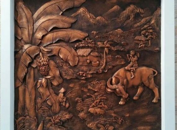 Các mẫu tranh phù điêu 3d được điêu khắc tinh xảo tại Phú Tài Đạt