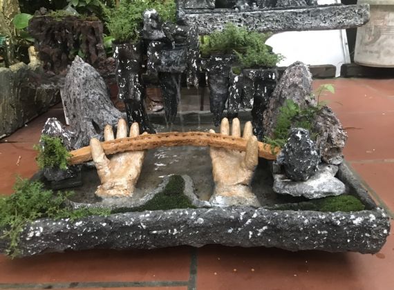 Nhận thiết kế, thi công hòn non bộ trang trí tết trọn gói giá rẻ