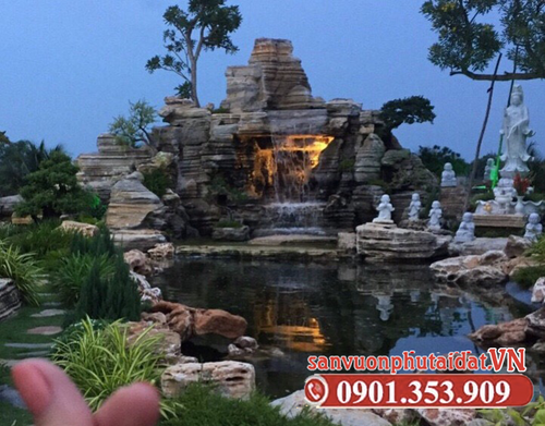 thi công hòn non bộ giá bao nhiêu