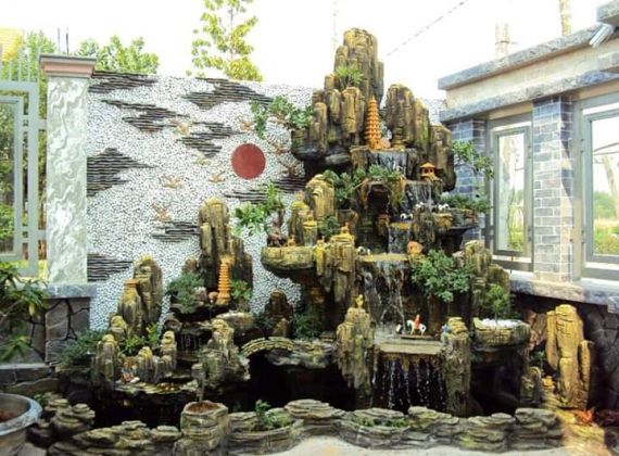 Cách chọn hòn non bộ thu hút vượng khí cho người mệnh kim