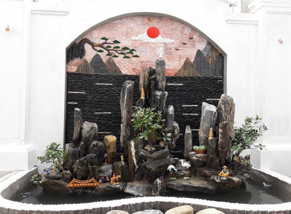 Thiết kế hòn non bộ trong không gian hạn chế