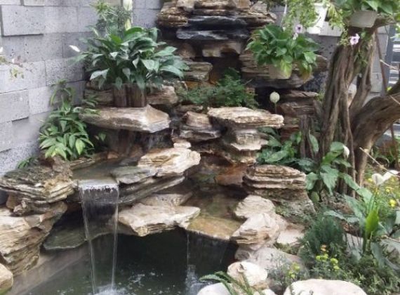 Xây hòn non bộ theo phong thủy mang khí vượng cho ngôi nhà